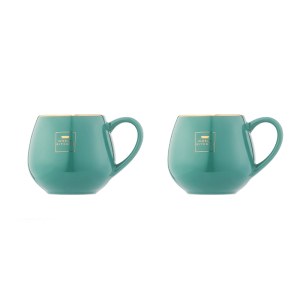 WORLD KITCHEN马克杯两件组300ml-绿/WK-MKB300-2/KZ