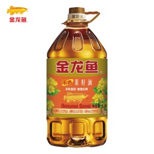 金龙鱼 菜籽油 浓香 非转基因 物理压榨5L*1桶