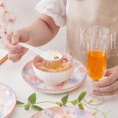 共禾京品樱花飞舞 十六头餐具