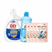立白除菌洗衣液1.05kg酵素洁净六件套1905g