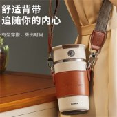 康巴赫伯爵系列钦啡杯400ml星河银(含杯套）