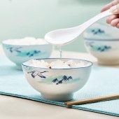 共禾京品鹤翔云天12头餐具