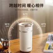 康巴赫伯爵系列钦啡杯400ml星河银(含杯套）