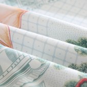 富安娜纯棉四件套/诺微花妍