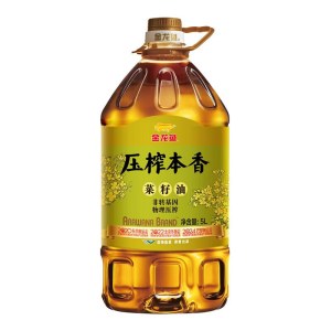 金龙鱼压榨本香非转基因菜籽油5L