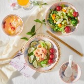 共禾京品樱花飞舞 十六头餐具