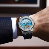 梵高(Vangogh)全自动机械男表艺术家·空城计系列 海景M-SGBR
