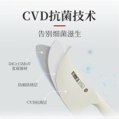 张小泉大师印·抗菌多用刀茶白D13493300