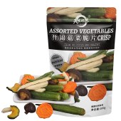 天生好果什锦菇菜脆片100克