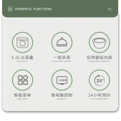 熊猫3升电饭煲TRFB3107-1
