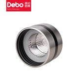 德铂(Debo)特尔斯玻璃水杯260ML DEP-746 银色