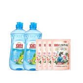 立白酵素洗洁精455g洁净六件套1310g