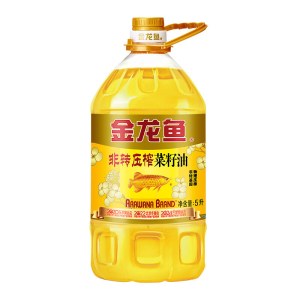 金龙鱼非转压榨菜籽油5L