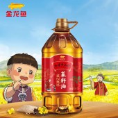 金龙鱼外婆乡小榨匠心臻选菜籽油（非转基因）5L