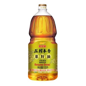 金龙鱼压榨本香菜籽油（非转基因）1.5L