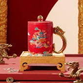 共禾京品 龙腾盛世陶瓷马克杯
