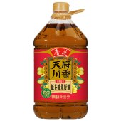 鲁花低芥酸天府川香菜籽油5L