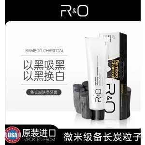 R&O备长炭清洁牙膏 100g