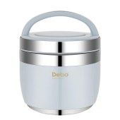 Debo德铂 哈里(保温提锅)DEP-741浅蓝色