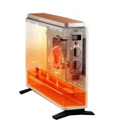美的（Midea）"新星"家用取暖器电暖器电暖气片烤火炉取暖炉 5秒速热节能低噪 欧式快热炉HDW20MFK