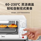 美的（Midea）家用多功能烘焙电烤箱 PT10K1