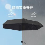 21BU口袋系列五折伞 静谧蓝