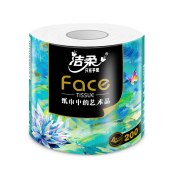 洁柔卫生纸(Face油画有芯)200g4层(16卷装) BJ203-16E