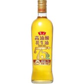 鲁花高油酸花生油5S物理压榨一级食用油 750ml*2瓶精装礼盒