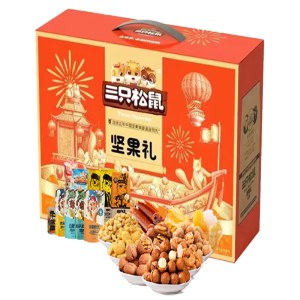 三只松鼠(threesquirrels)-1873g吉祥坚果礼盒