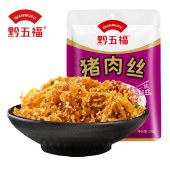 黔五福麻辣味猪肉丝200g