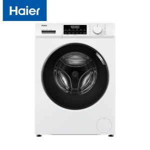 海尔（Haier）全自动滚筒洗衣机10公斤大容量 变频一级能效高温除菌 顽渍洗 XQG100-50GW 白色