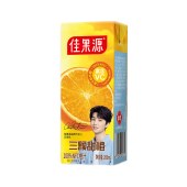 佳果源三颗甜橙100%NFC橙汁200ml*10礼盒装