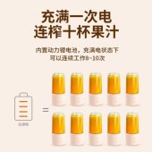 九阳榨汁机便携式电动迷你果汁机多功能随行杯搅拌机L3-C61粉色