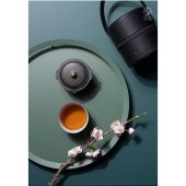 万仟堂（Edenus）单人旅行茶具一壶一杯快客杯（天时地利）