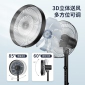 钻石落地扇8叶风扇CY35-R3 遥控款