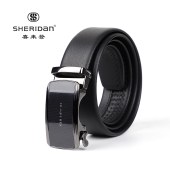 喜来登（SHERIDAN）男士头层牛皮皮带礼盒NL220559S