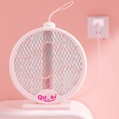 彩虹乖乖电蚊拍（二合一紫光诱蚊折叠充电款）6106
