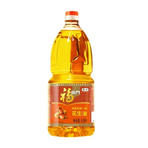 福临门浓香压榨一级花生油1.5L
