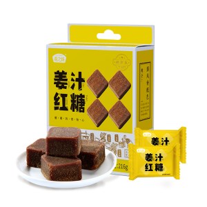燕之坊姜汁红糖块216g/盒（2盒装）
