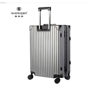 喜来登（SHERIDAN）万向轮耐磨抗摔行李箱（26英寸）SHX8017-跑车灰拉链