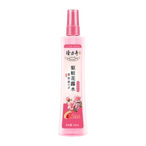 隆力奇玫瑰香型驱蚊花露水196ml