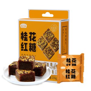 燕之坊桂花红糖块216g/盒（2盒装）