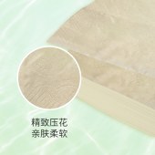 美穗吉家（mihooce）亲肤绵柔面巾纸原生竹浆4层60抽240张/包*6包/提
