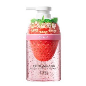 蔻斯汀果酱嫩肤沐浴露（恋人草莓香）450g