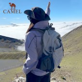 骆驼户外运动登山休闲旅行双肩背包 574D373627高级灰