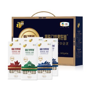 中粮福临门世界好面挂面礼盒500g*6