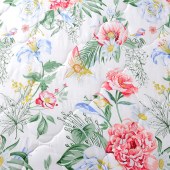 富安娜七孔抗菌印花夏被-巧若芙蓉203*229cm