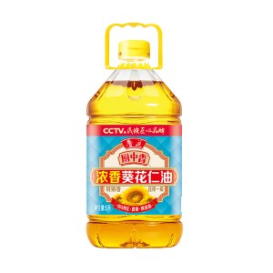 鲁花厨中香浓香葵花仁油5L
