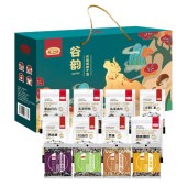 燕之坊杂粮干货谷韵礼盒3.51斤黄小米黑米莲子香菇百合企业福利