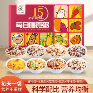 山满田十五日粥（谷物水果蔬菜豆类籽种类薯类组合）